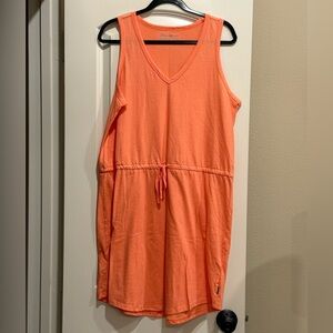 Eddie Bauer NWOT Orange Sleeveless Dress